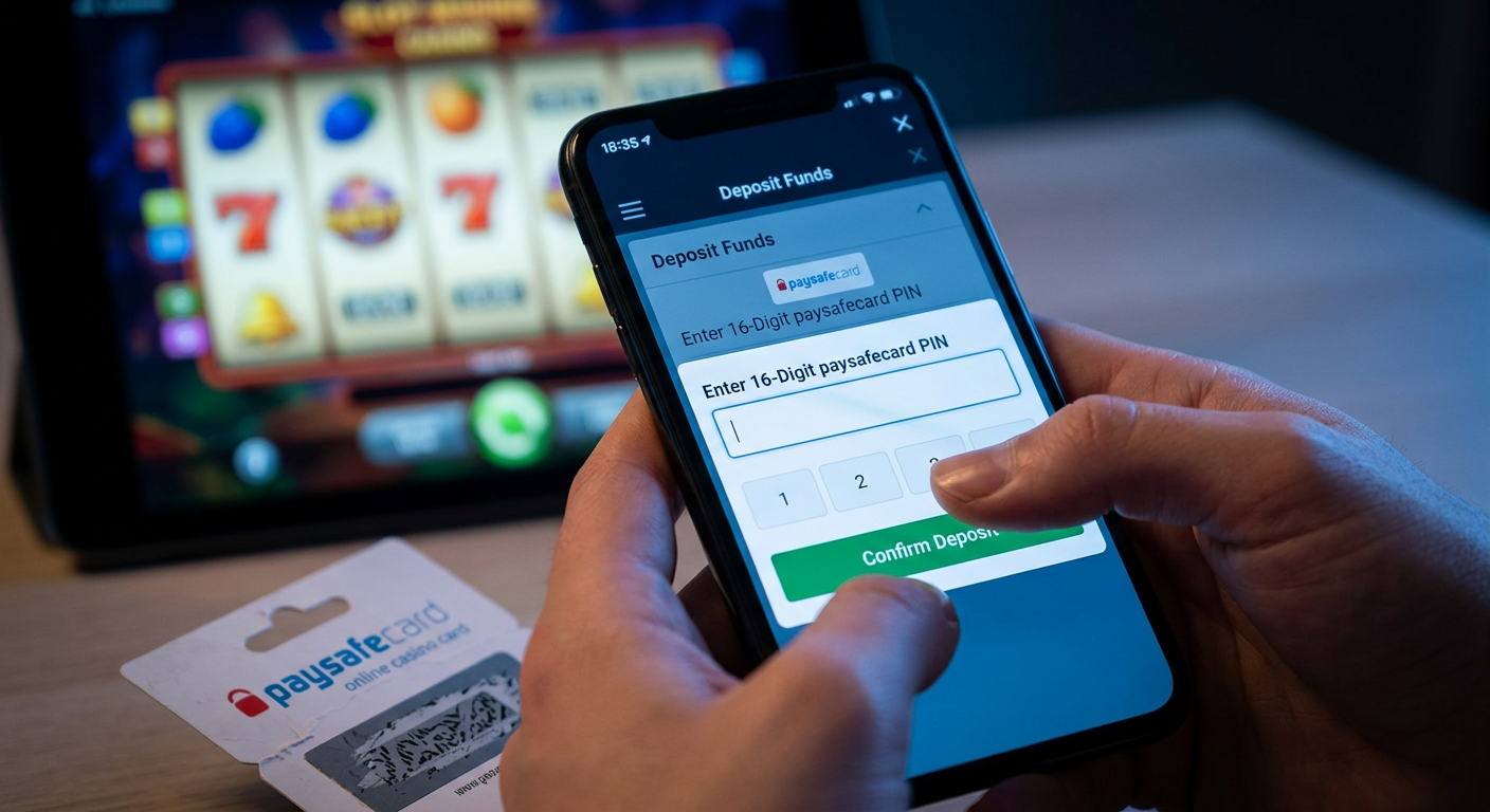 Stap-voor-stap: Geld storten in het online casino - paysafecard casino